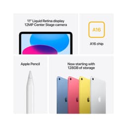 Ipad A16 11” 256 GB