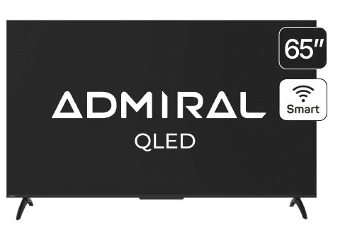 65" Smart Tv Qled Admiral Ad65g4fn